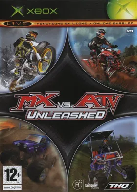 MX vs ATV Unleashed (USA) box cover front